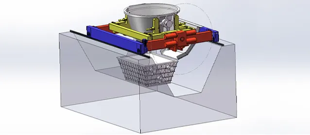 Передвижной сталеразливочный (чугунный) ковш опрокидывающий механизм-xq2